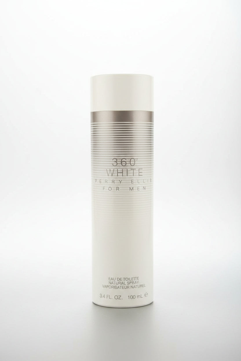 360° WHITE — PERRY ELLIS | PARA CABALLERO ⚪
Eau de Toilette • 100 ml ✨