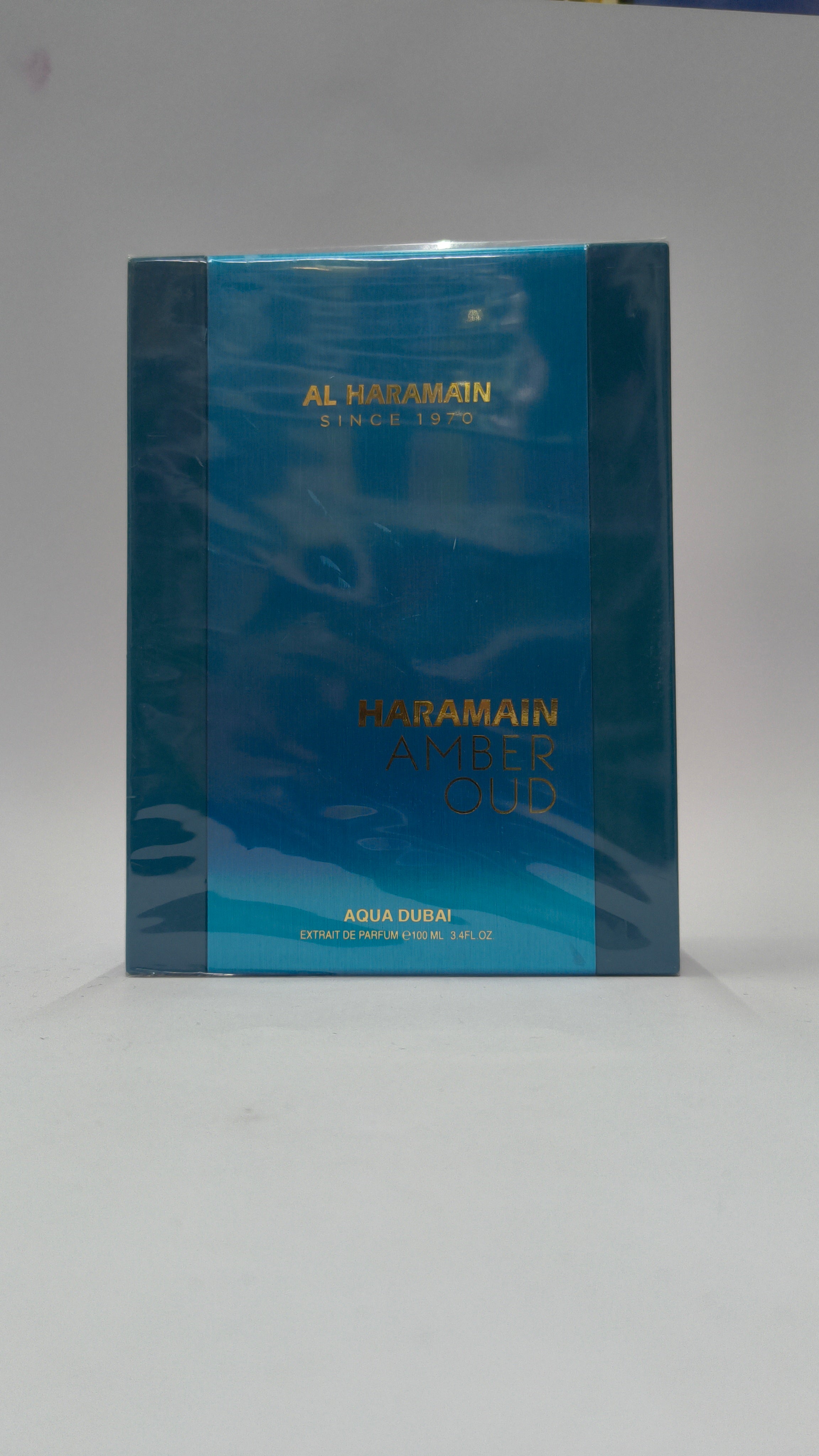 AL HARAMAIN AMBER OUD AQUA DUBAI — EXTRAIT DE PARFUM 100 ML