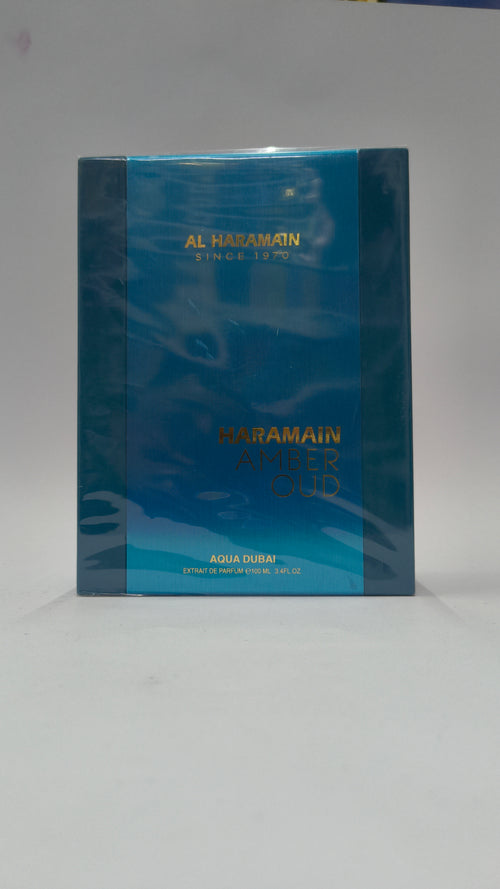 AL HARAMAIN AMBER OUD AQUA DUBAI — EXTRAIT DE PARFUM 100 ML