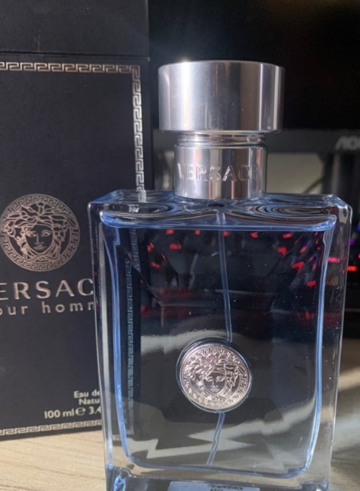 VERSACE POUR HOMME – EAU DE TOILETTE 100 ML 🧴💙🔥