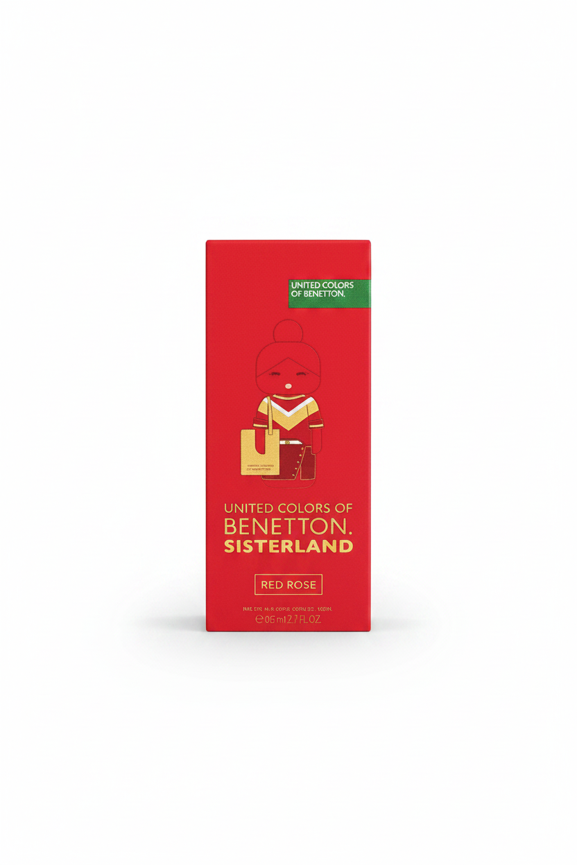 Benetton Sisterland Red Rose United Colors of Benetton EDT 100 ml